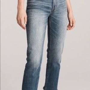Abercrombie & Fitch Zoe Ankle Straight Jean